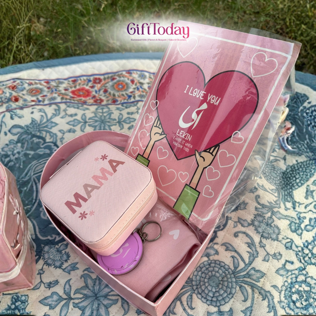 Mama Love Gift Combo Set Customized Mother’s Day Gift Box
