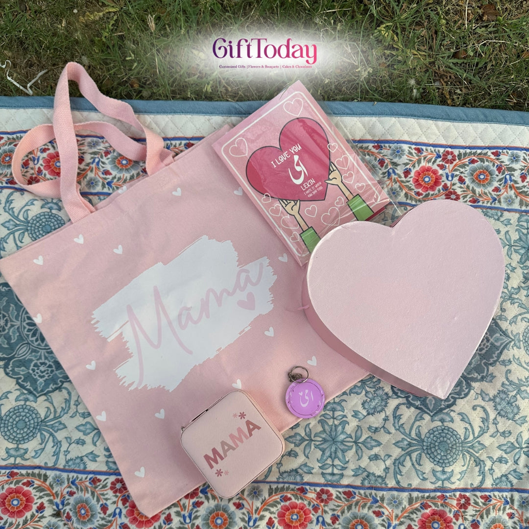 Mama Love Gift Combo Set Customized Mother’s Day Gift Box