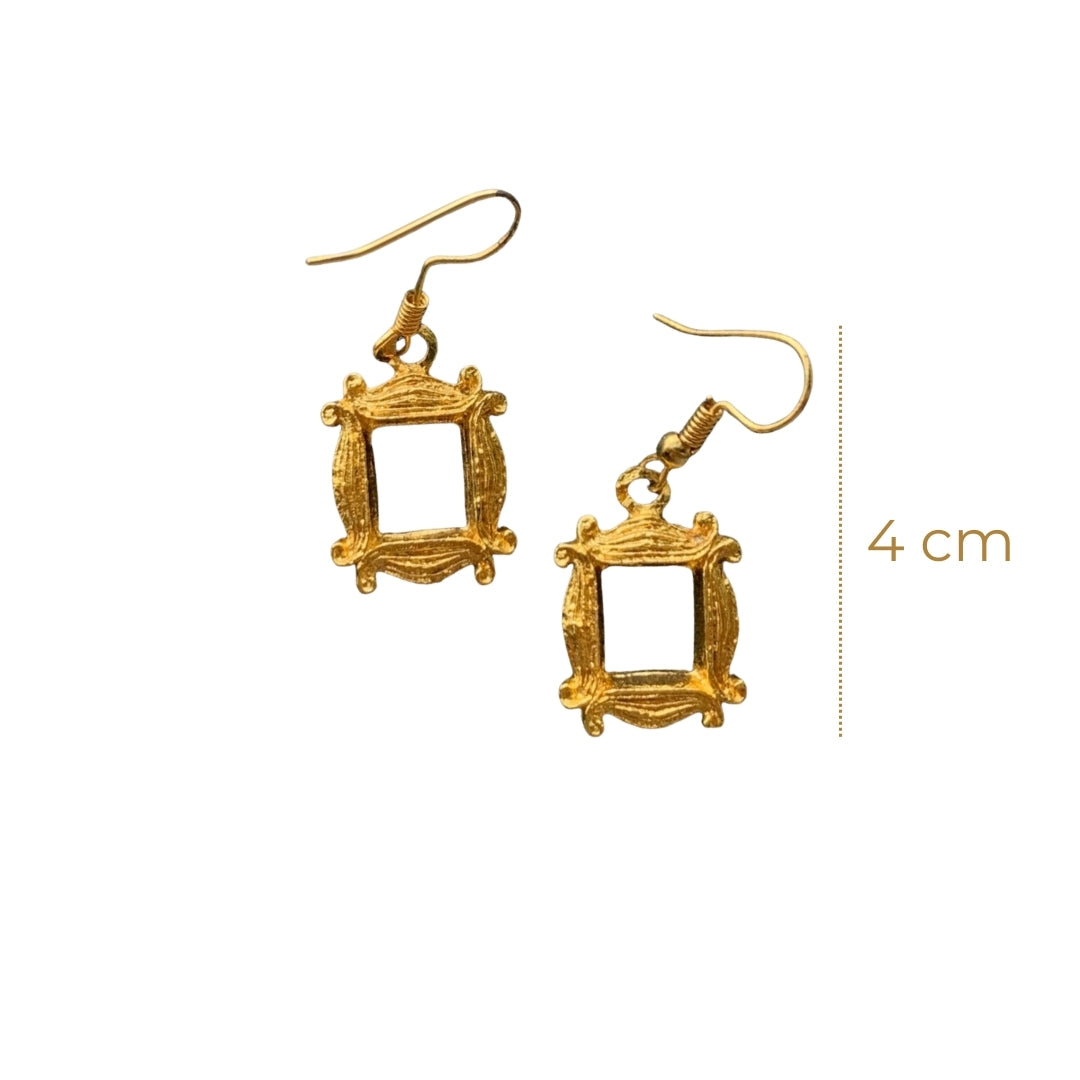 FRIENDS TV Show Iconic Picture Frame Earrings