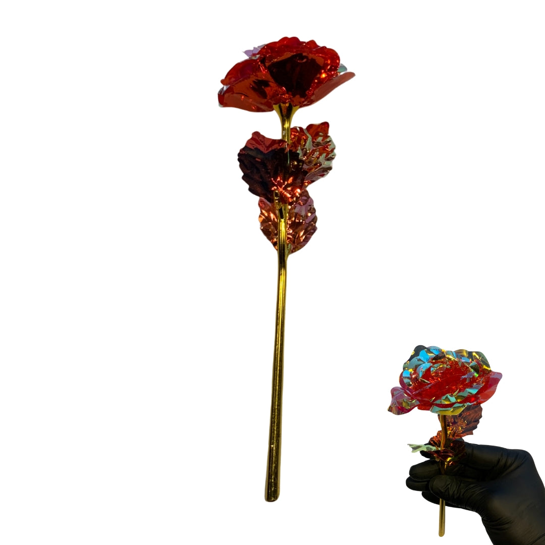 Artificial Multi Shaded Rose