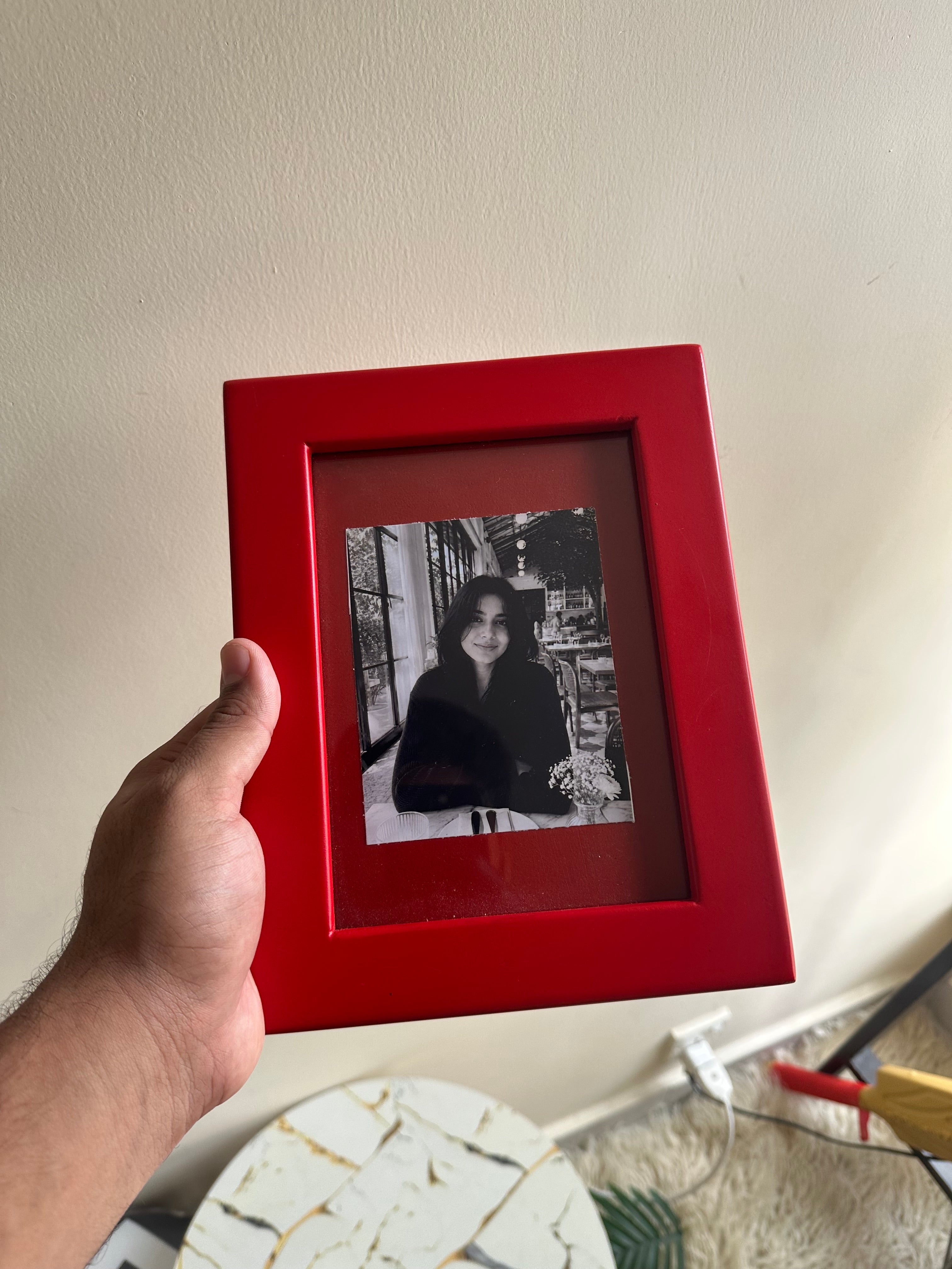 Forever Frame | Personalized Red Photo Frame
