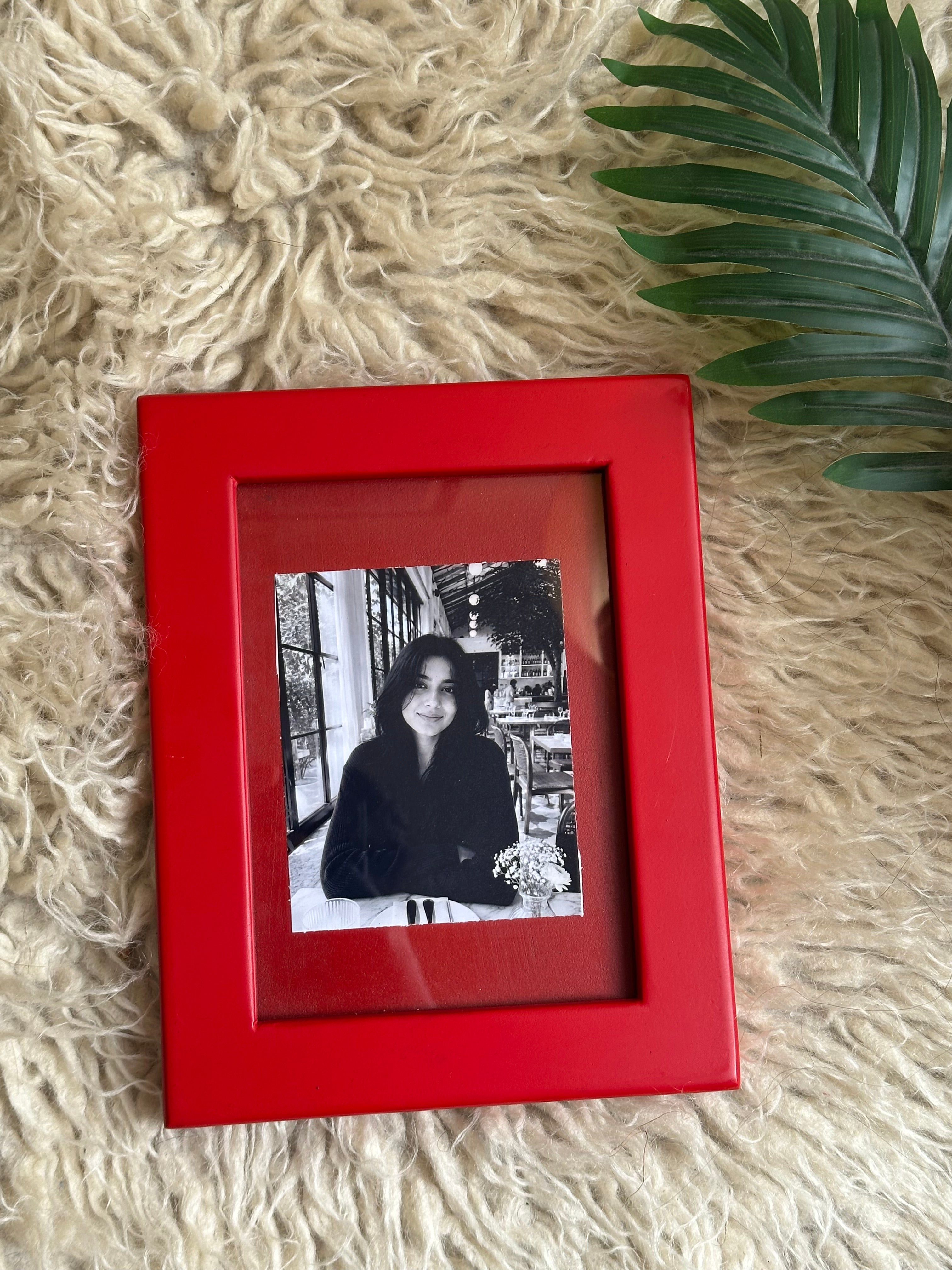 Forever Frame | Personalized Red Photo Frame