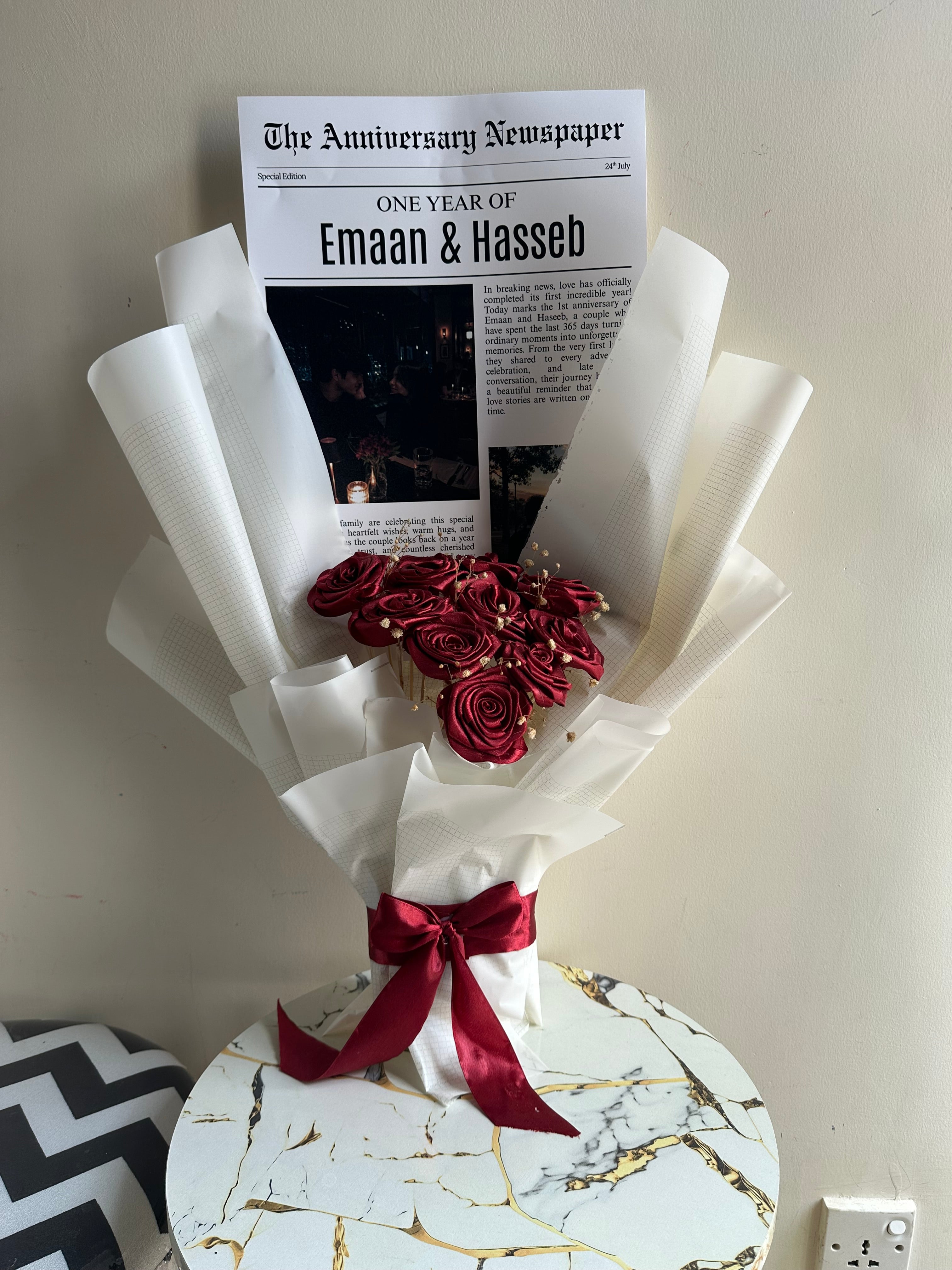 Our Story Anniversary Gift Combo
