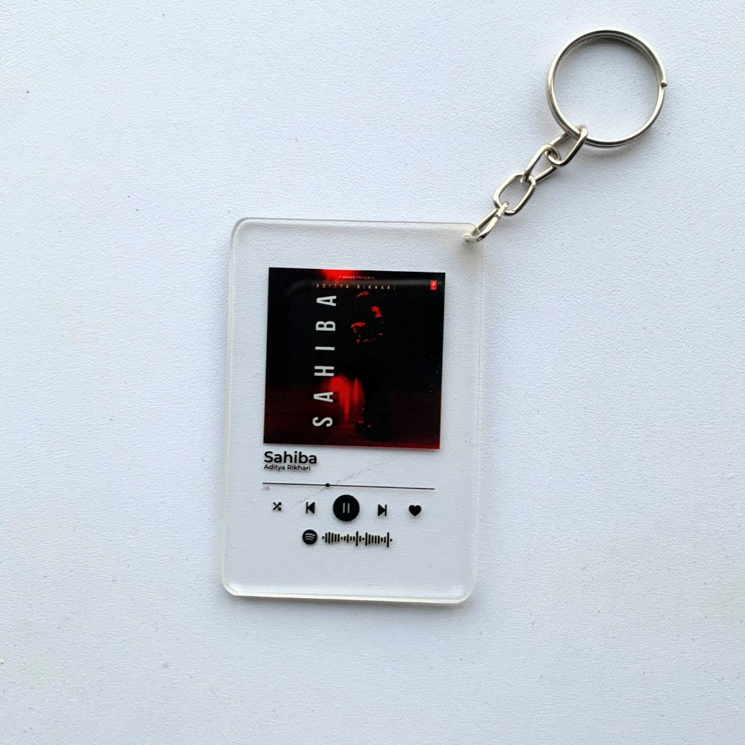 Spotify Keychain with Customized Photo or Song of Your Choice