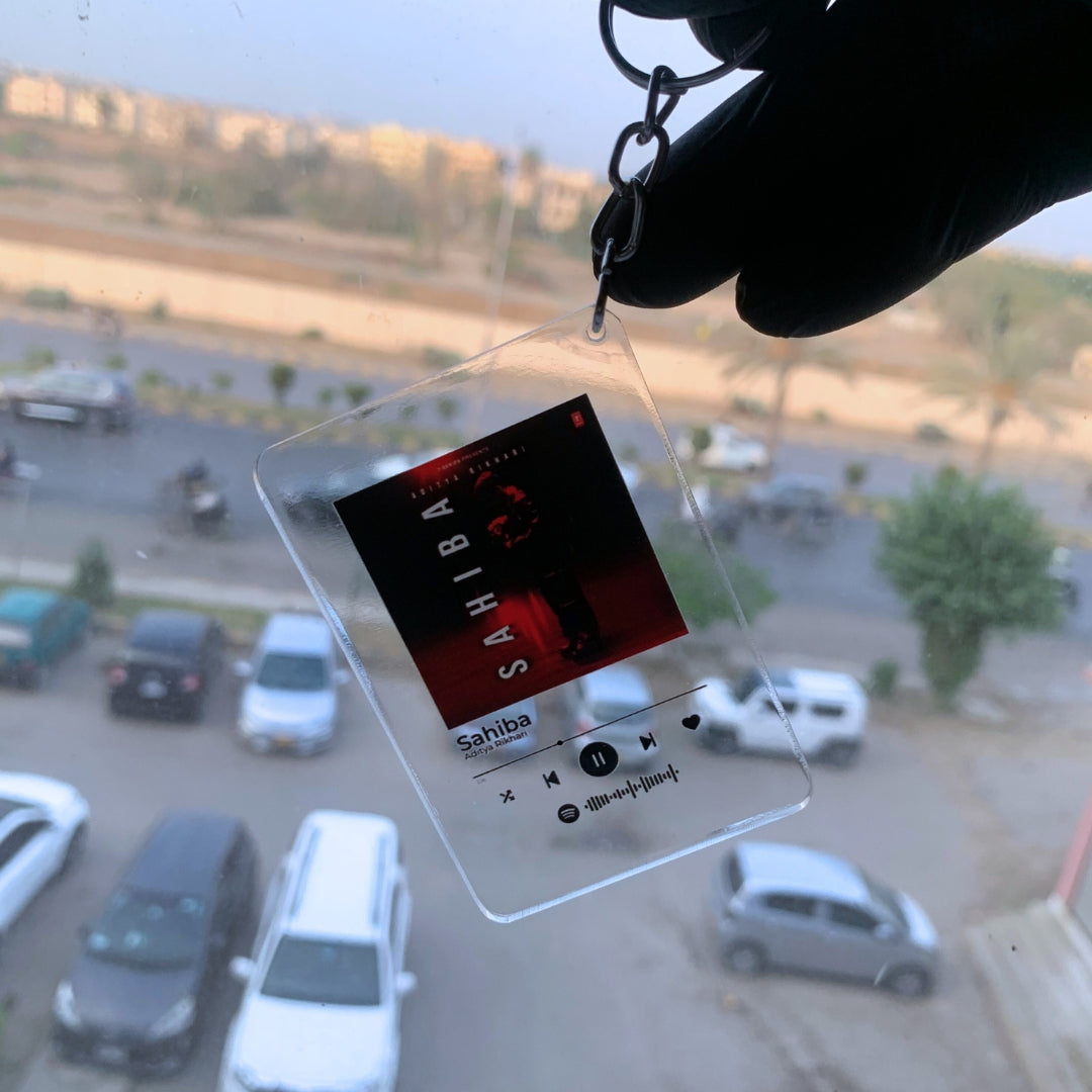 Spotify Keychain with Customized Photo or Song of Your Choice