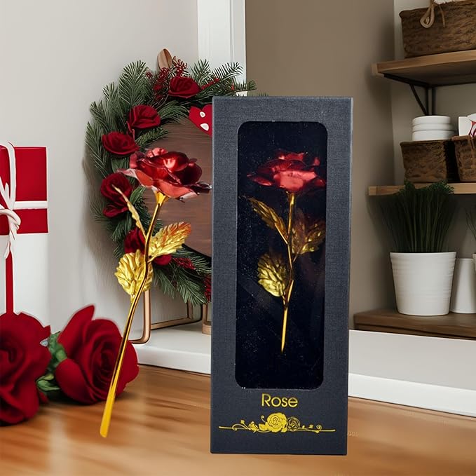 Exclusive 24K Gold Stem Rose in Premium Gift Box
