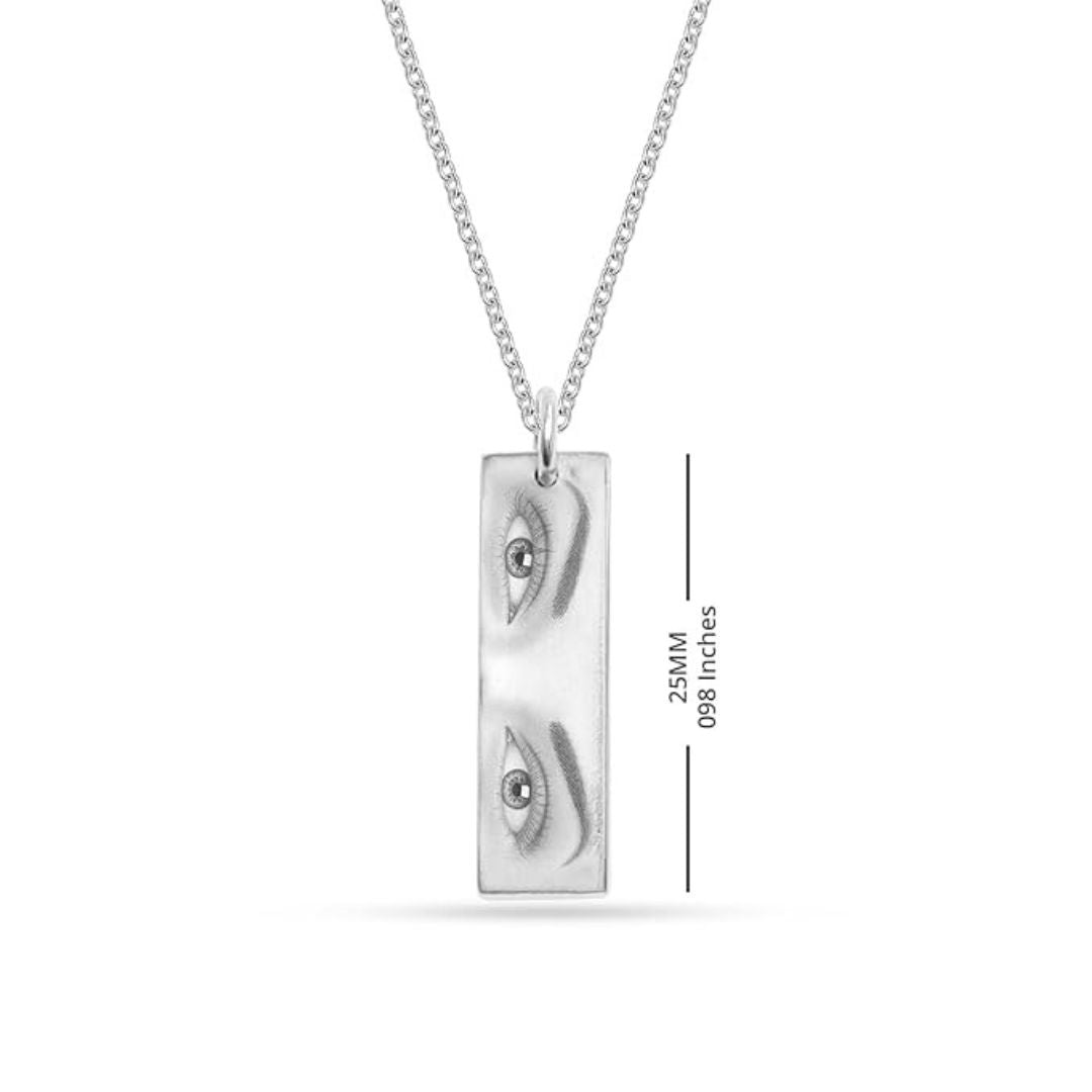 Personalized Eye Necklace