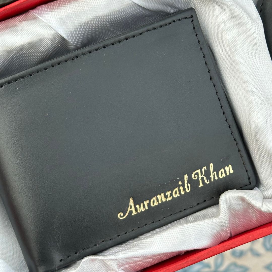 Father's Day Custom Wallet | Name Engraved Gift for Dad