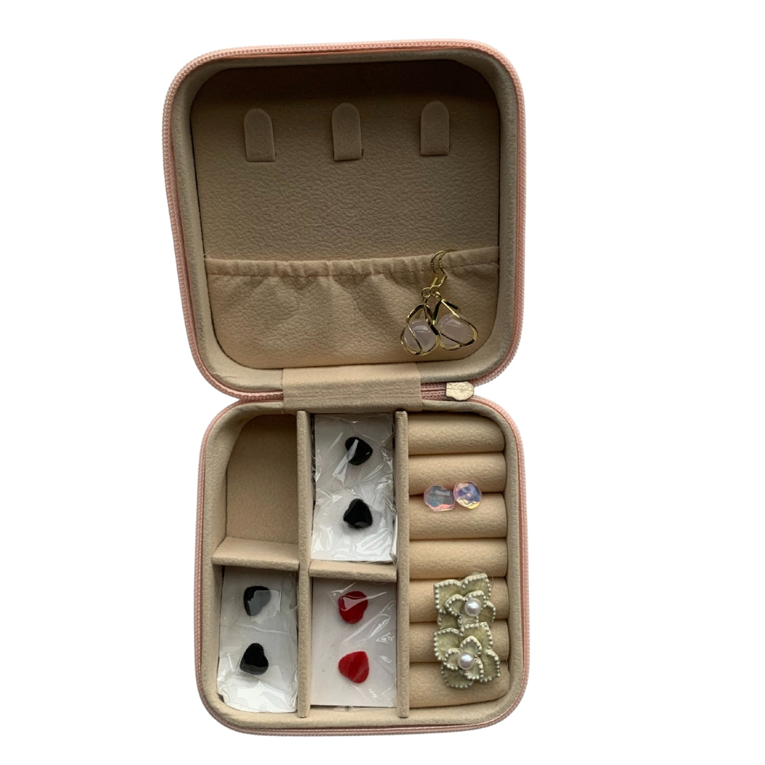 Customized Jewelry Box with Name and Birth Month Flower